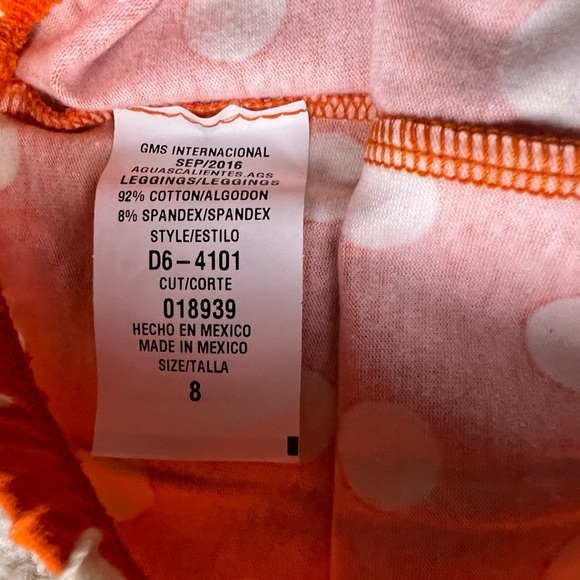 Kids 8 Ricrac & Ruffles Embroidered “K” Fall Set NEW - Picture 4 of 14